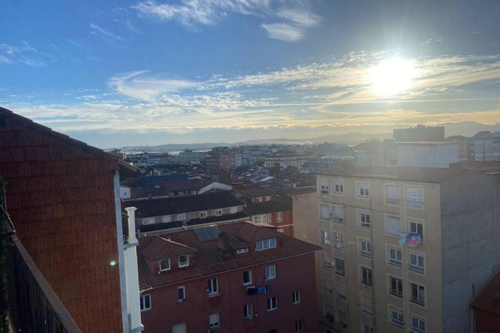 Acogedor Loft Con Vistas A La Ciudad Apartment ซานตานเดร์ ภายนอก รูปภาพ