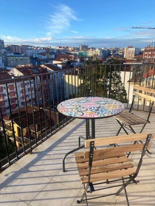 Acogedor Loft Con Vistas A La Ciudad Apartment ซานตานเดร์ ภายนอก รูปภาพ