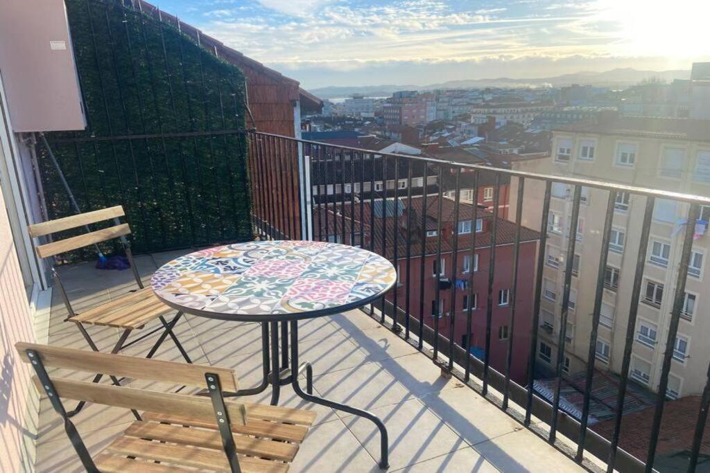 Acogedor Loft Con Vistas A La Ciudad Apartment ซานตานเดร์ ภายนอก รูปภาพ
